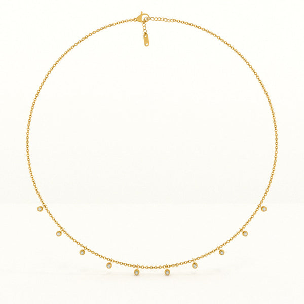 Multiple Stones Necklace