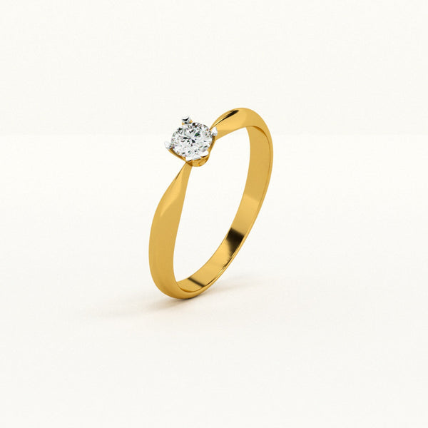 Elysian Spark 0.17 Carat Lab-Grown Diamond Ring