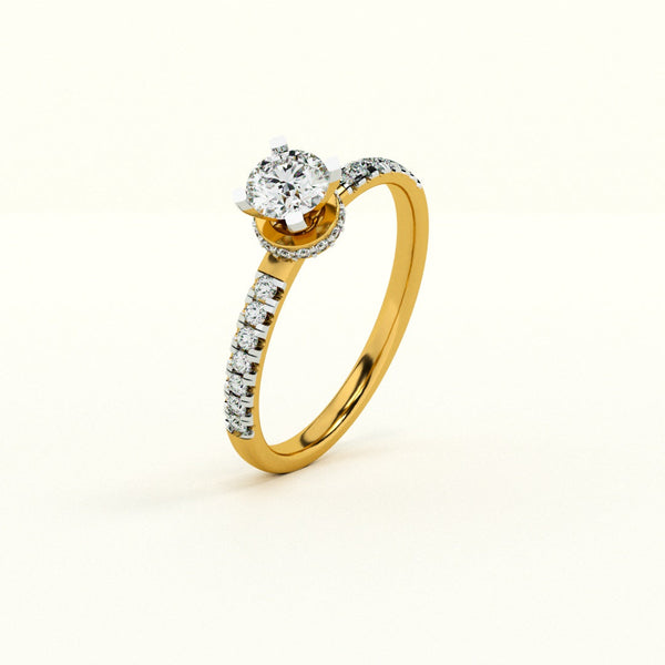 Rose Radiance 0.36 / 0.19 carat Lab-Grown Diamond Ring