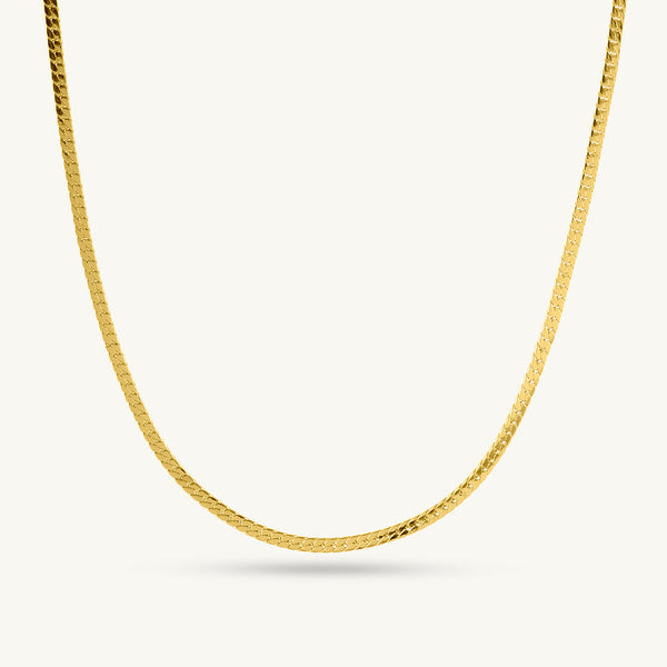 Sleek Flat Chain for Men