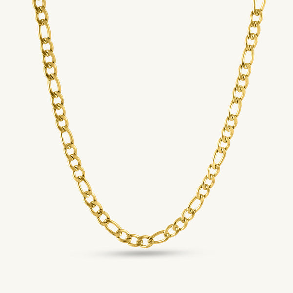 Gold Figaro Chain for Men