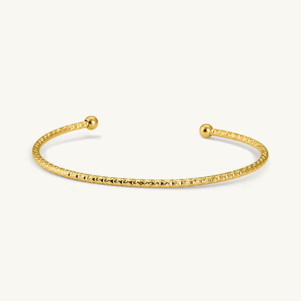 Minimal Twist Cuff Bracelet