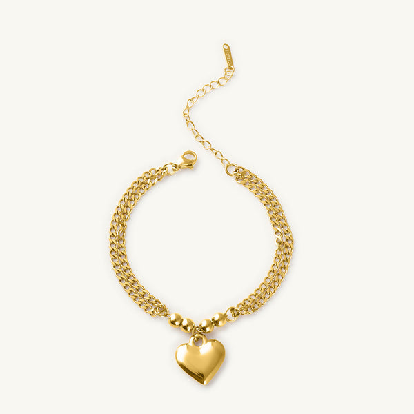 Luxe Amour Gold Bracelet