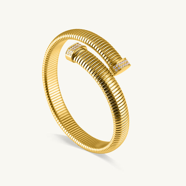 Serpentine Elegance Cuff
