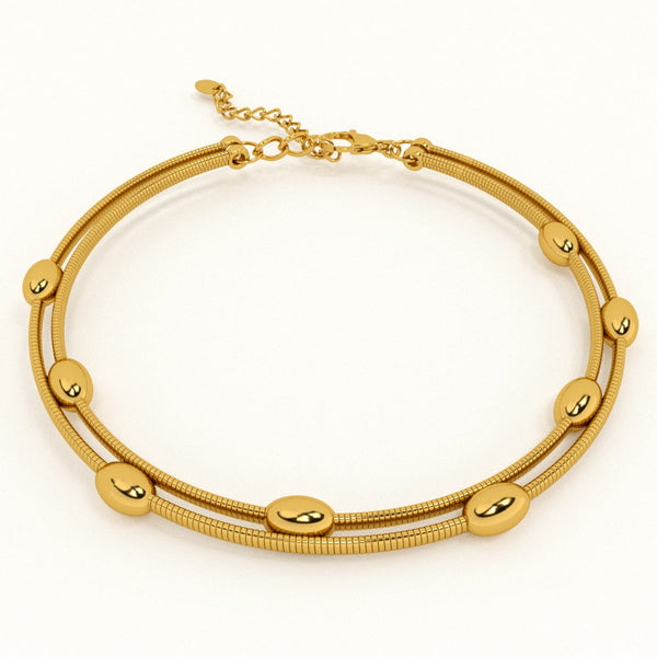 Golden Orbit Bracelet