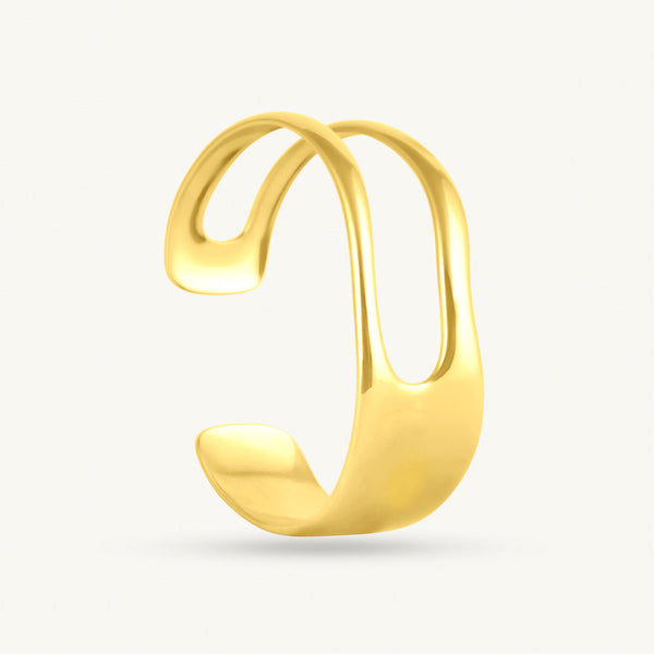 Statement Metal Cuff Bracelet-1
