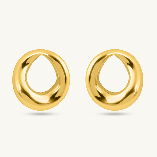 Golden Twist Studs