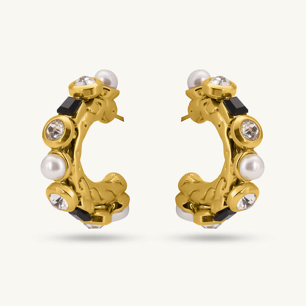 Sculpted Lumina Hoops