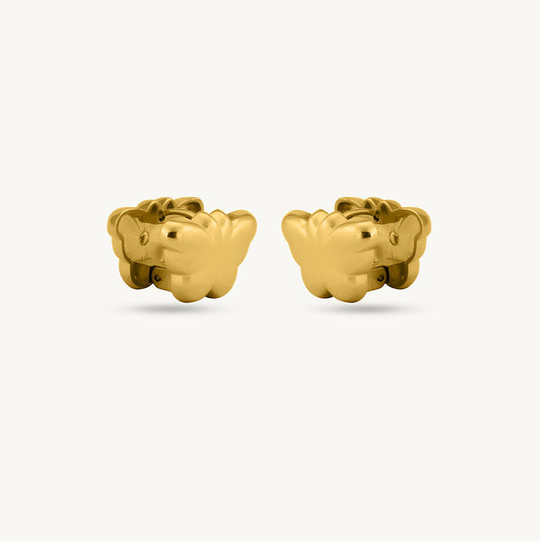 Golden Flutter Studs