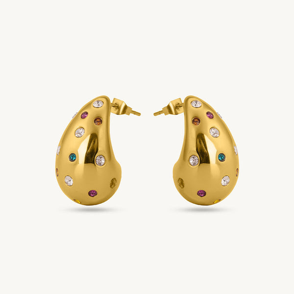 Jewel Drip Studs
