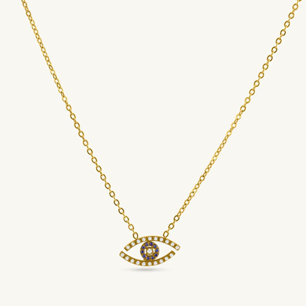 Celestial Eye Medallion Necklace
