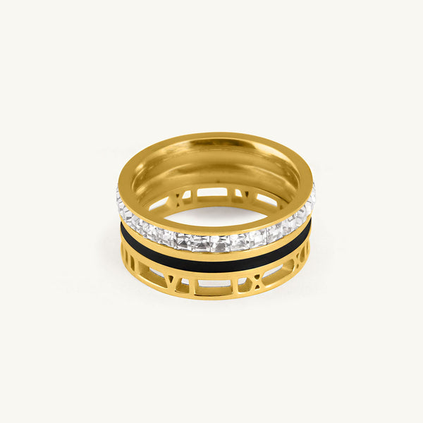 Stackable Gold Ring Set