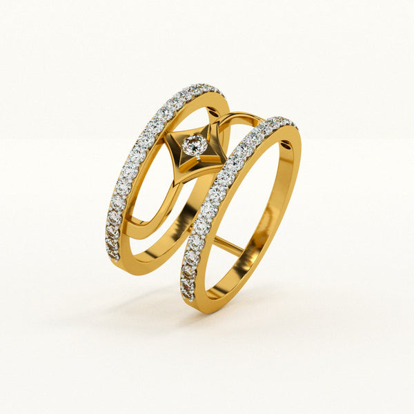 Verve 925 Sterling Silver  Signature Ring
