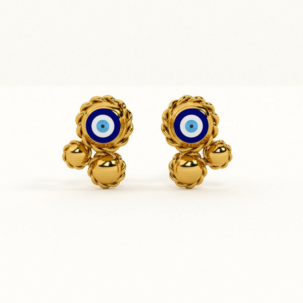 Evil Eye Arcana 925 Silver Studs
