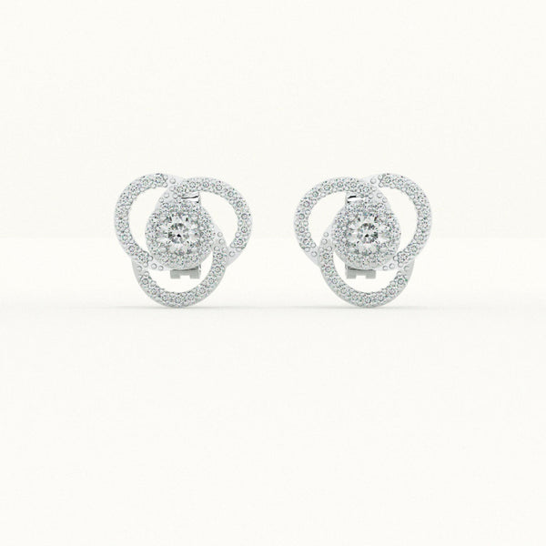 Crystal Bloom 925 Studs
