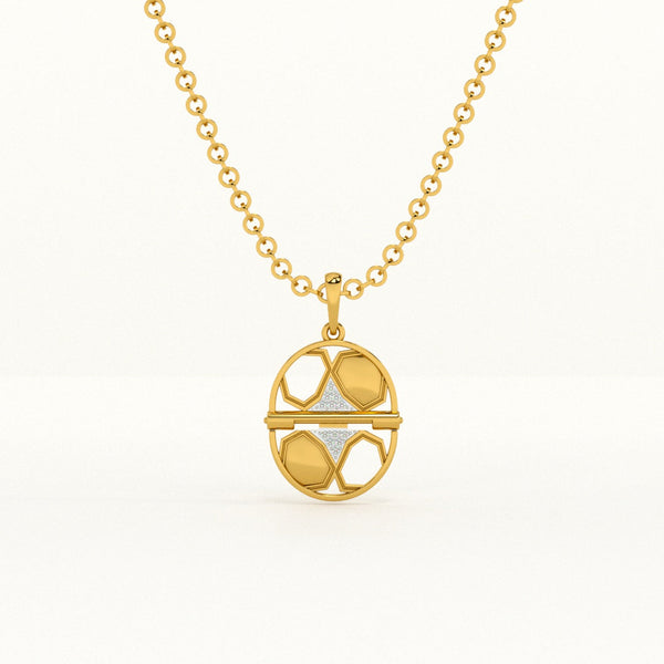 Sterling Edit 925 Silver Signature Pendant