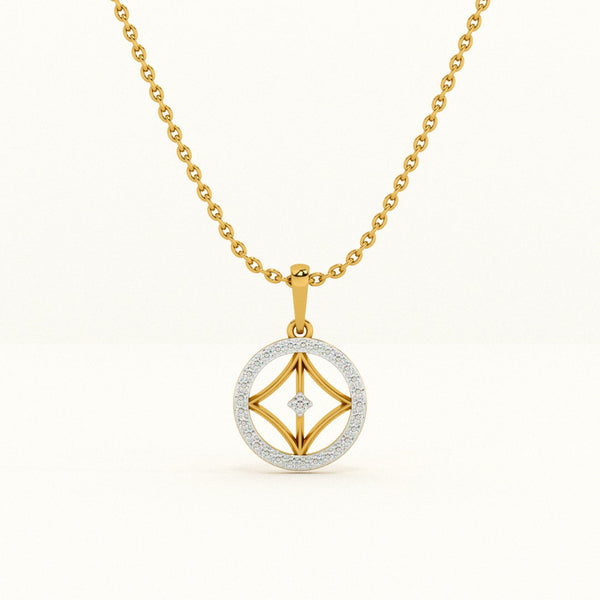 The Line Within 925 Silver Signature Charm Pendant
