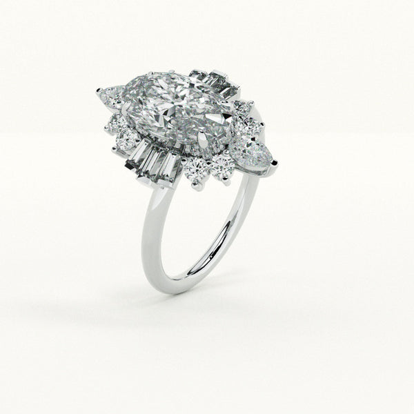 Starlit Crown 925 Ring
