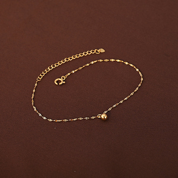 Shop Swirl Chain Anklet Palmonas-1