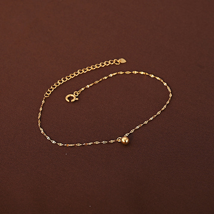 Shop Swirl Chain Anklet Palmonas-1