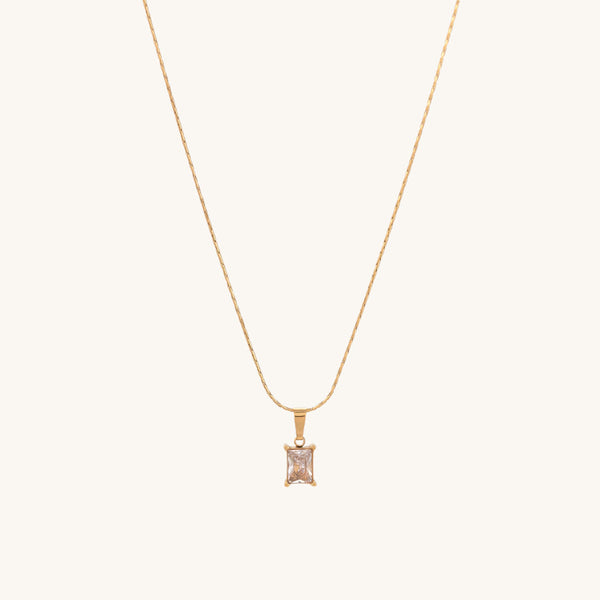 Shop Delicate Moonstone Necklace- 18k Gold Plated Palmonas-2