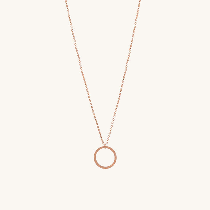Shop Geometric Round Necklace | 18k Gold Plated Palmonas-2