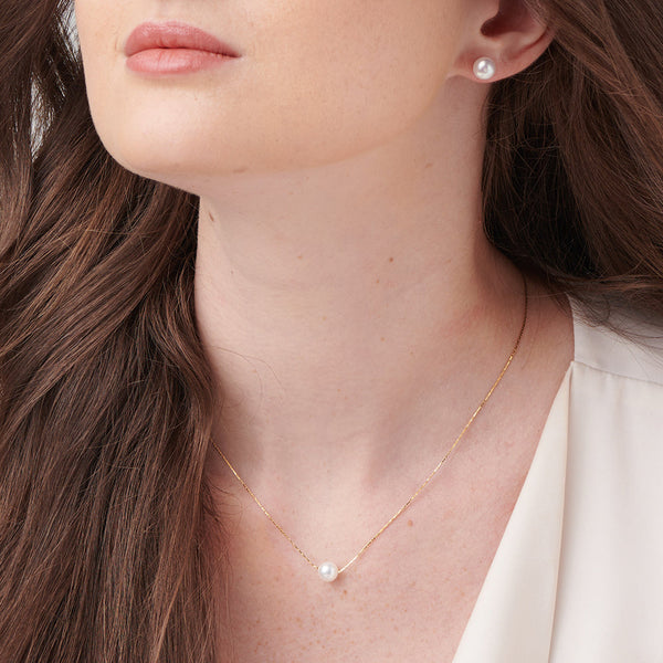 Shop Serene Pearl Set- 18k Gold Plated Palmonas-1