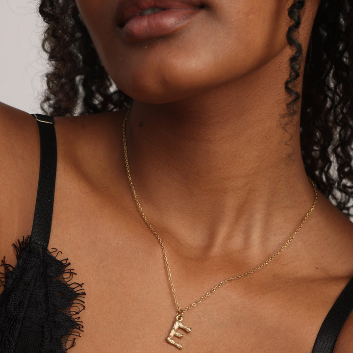 Shop Bamboo Style Initial Charms- 18k Gold Plated Palmonas-10